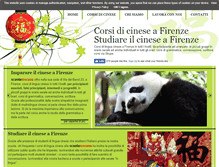 Tablet Screenshot of corsi-cinese-firenze.com